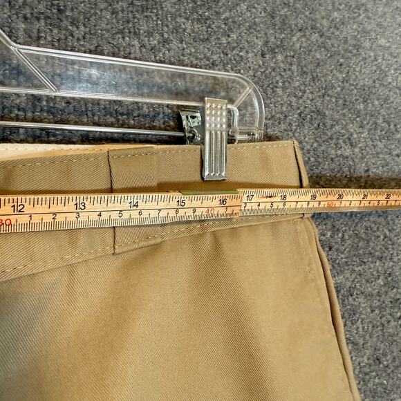 Dickies Pants Mens 40x28 Beige 874 Original Fit Work Pants Pleated - Picture 5 of 12
